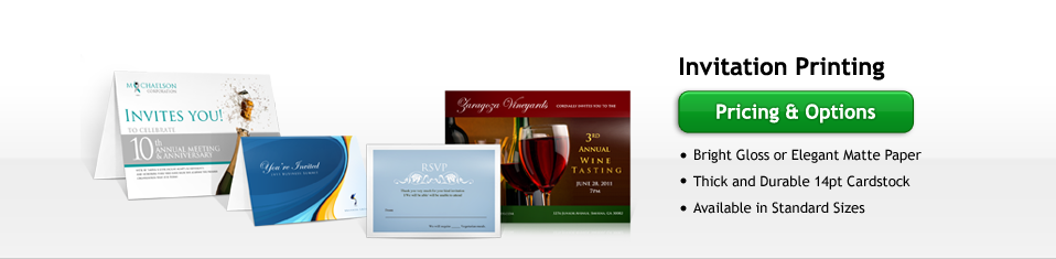 Invitation Printing