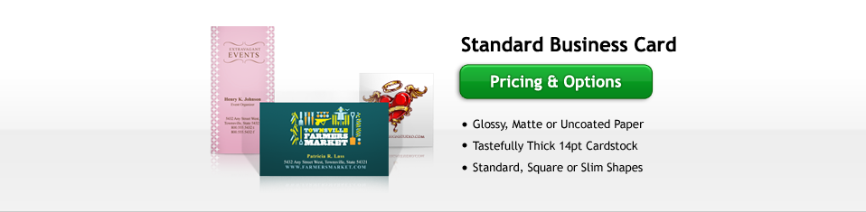 Standard Business Cards