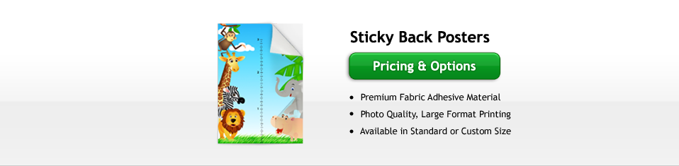 Sticky Back Posters