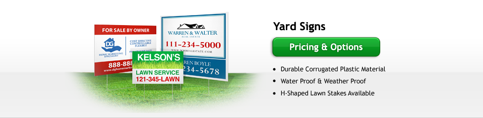 Yard Signs