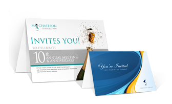 Folded Invitations