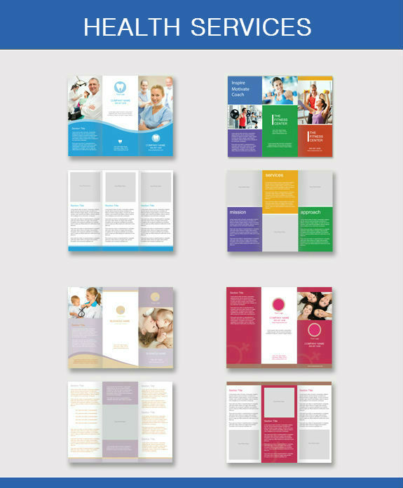 Health Services Brochures